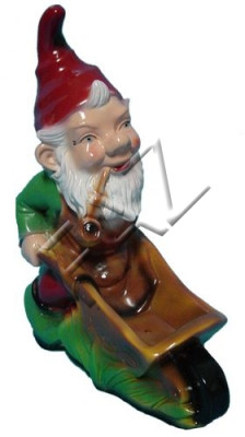 Design Zwerg Figur Garten Statue Skulptur Figuren Skulpturen Dekoration Deko Neu