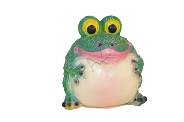 Design Frosch Figur Garten Statue Skulptur Figuren Skulpturen Dekoration Neu