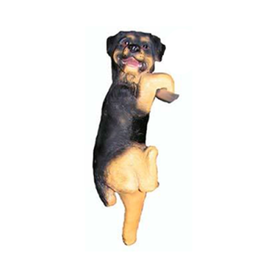 Hängender Hund Figur Statue Skulptur Garten Deko 28cm Figuren Statuen Skulpturen