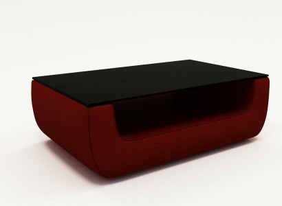 Glastisch Design Tische Moderner Couch Sofa Wohnzimmer Leder Beistell