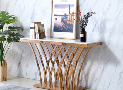 Konsolentisch Tischkonsole Konsole Beistelltisch Tisch Metall Tische