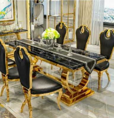 Edelstahl Esstisch Esszimmer Moderne Küche Design Tisch Metall