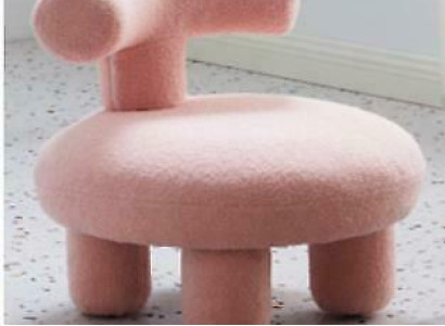 Design Ponystuhl für Wohnzimmer Schlafzimmer Moderner Kinderponystuhl Kinder