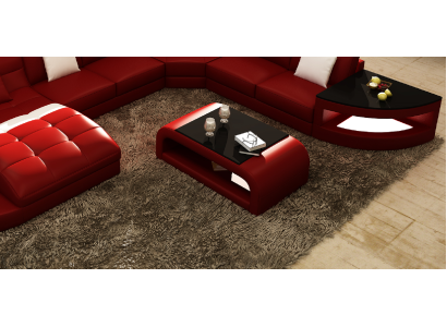 Design couchtisch glastisch tische polster tisch wohnzimmer möbel beistell