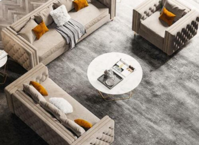 Chesterfield Sofagarnitur 321 Wohnlandschaft Relax Sitz Design Couch Sofas Samt