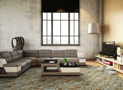 Designer Ecksofa Sofa Wohnlandschaft Polster Ecksofa Couchgarnitur