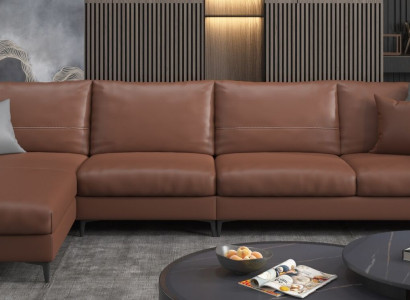 Wohnlandschaft Design Modern Sofas Eck Ecksofa L Form Ledersofa Couch