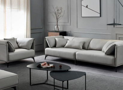 Italienische Design Sofa Sofagarnitur 4+1 Sitzer Couch Polster Möbel