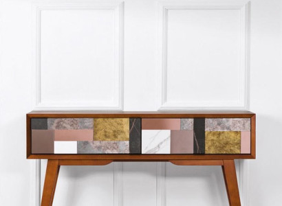 Tisch Konsolentisch Konsole Kommode Abstelltisch Holz Modern Luxus Design Neu