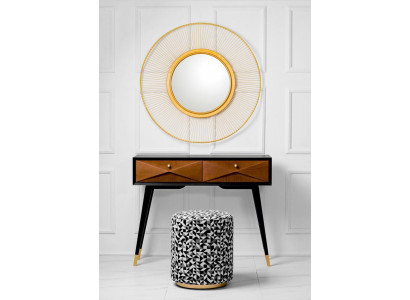 Konsolentisch Tisch Konsole Kommode Abstelltisch Holz Modern Luxus Braun Design