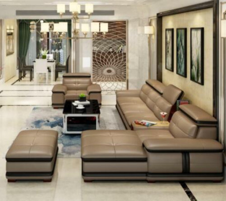 Relax Sitz Möbel Wohnlandschaft Luxus Eckgarnitur Ecksofa L-form Polster Modern