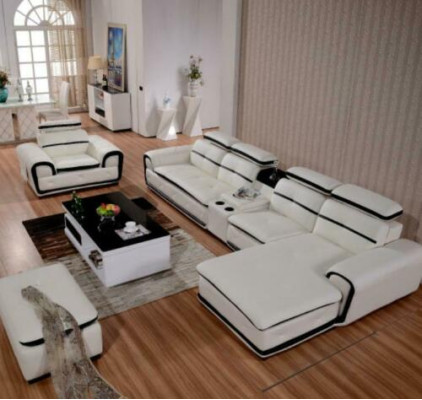 Luxus Eckgarnitur Ecksofa L-form Polster Relax Modern Sitz Möbel Wohnlandschaft