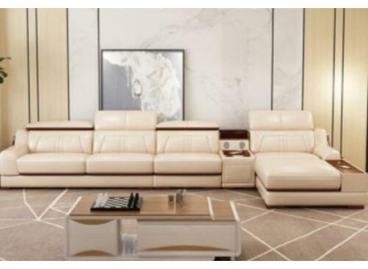 Ecksofa L-form Polster Couch Relax Sitz Möbel Wohnlandschaft Luxus Eckgarnitur