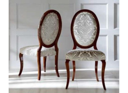 Luxus Esszimmerstuhl Stuhl Küchenstuhl Esszimmer Stühle Stoff Sitzer Holz Braun