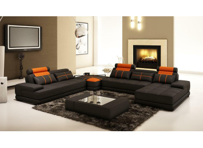 XXL Designer Wohnlandschaft Polster Ecksofa EckGarnitur Sofa Couch