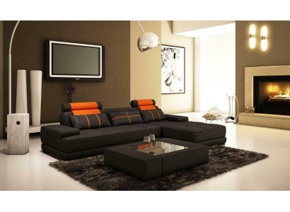 XXL Designer Wohnlandschaft Polster Ecksofa Eck Garnitur Sofa Couch