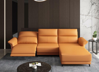 Eckgarnitur Ecksofa L-form Polster Modern Relax Sitz Luxus Möbel Wohnlandschaft