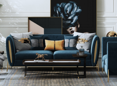 Sofagarnitur 3+1 Sitzer Set Design Sofas Polster Couchen Textil Relax Luxus