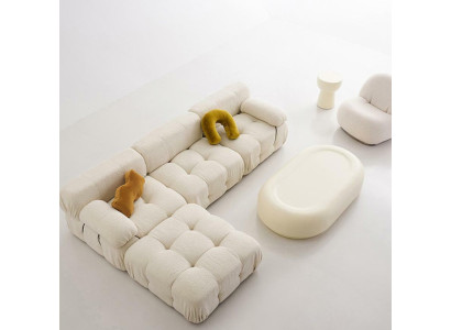 Ecksofa L-form Wohnlandschaft Relax Sitz Design Couch Lounge Eck Modern Textil