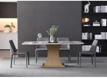 Esszimmer Set Esstisch + 4 Stühle Esszimmer Stuhl Set Garnitur 5tlg.