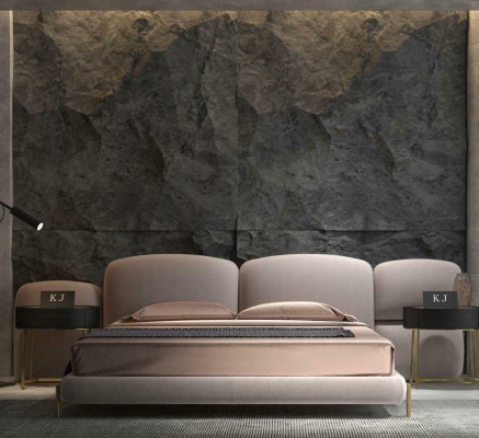 Gepolstertes Bett Schlafzimmer Betten 180x200 Italienische Design