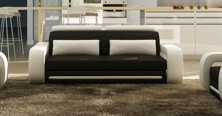 Ledersofa Couch Sofas Couchen 3 Sitzer Design Modern Sofa 3Sitzer Davos