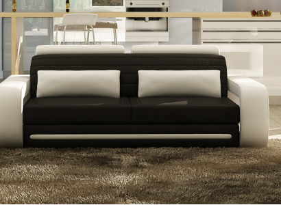 Ledersofa Couch Sofas Couchen 3 Sitzer Design Modern Sofa 3Sitzer Davos