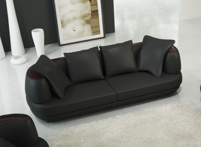 Designer Möbel Sofa Coch 3 Sitzer Polster Sofas Wohnzimmer Dekor Couchen