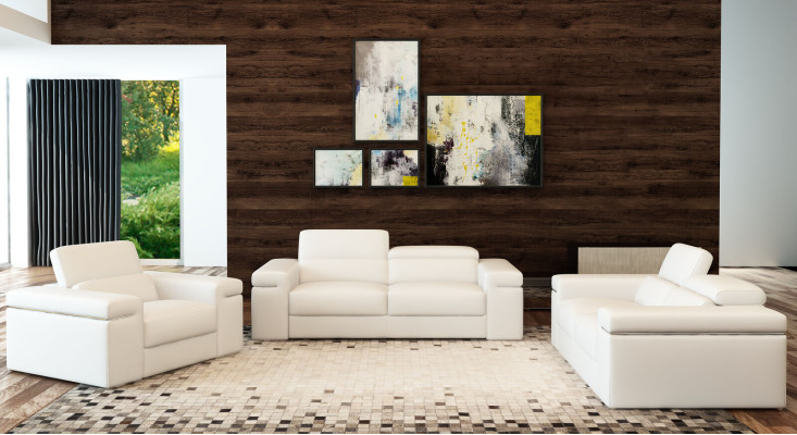 Moderne Sofagarnitur Multifunktions Couch Sofa Leder Couchen Garnituren 3+2+1