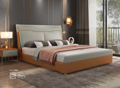 Luxus Schlafzimmer Bett Polster Design Luxus Doppel Betten Leder Hotel