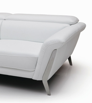 Multifunktions Ledercouch Sitz Polster Wohnzimmer Leder Garnitur Dekor Sofa
