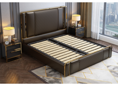 Bett Schlafzimmer Design Möbel Moderne Luxus Betten Polster Gestell Neu