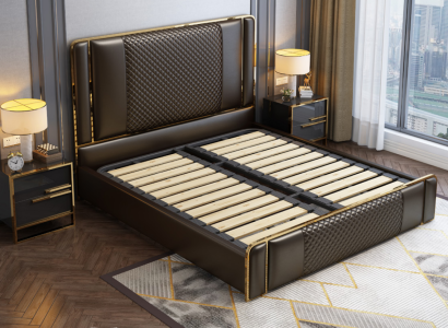 Bett Schlafzimmer Design Möbel Moderne Luxus Betten Polster Gestell Neu