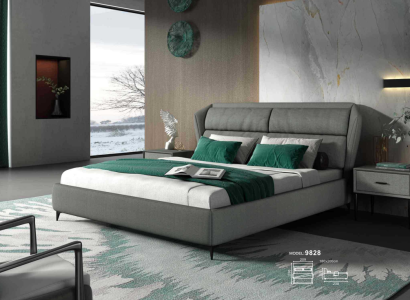 Bett Klassisch Polsterbett Luxus Doppel Schlafzimmer Designbett Betten 180x200cm