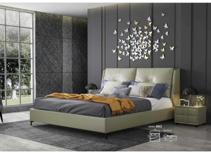 Bett Polster Design Luxus Doppel Hotel Betten Zimmer Schlaf 180x200cm