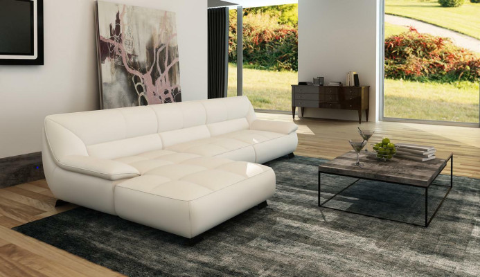 Ledersofa Couch Wohnlandschaft Ecksofa Eck Garnitur Design Modern Sofa