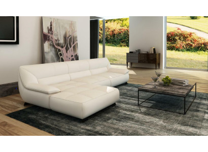 Ledersofa Couch Wohnlandschaft Ecksofa Eck Garnitur Design Modern Sofa