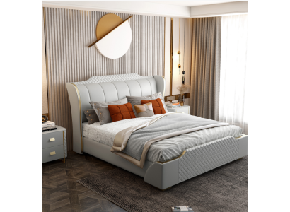 Designer Holz Bett Edles Möbel Doppel Betten Schlafzimmer 180x200cm