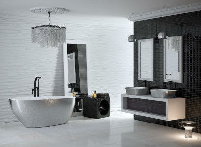 Badewannen LUXUS Design Freistehende Badewanne Wanne BadModern