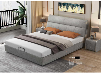 Design Leder Bett Modernes Hotel Gestell Luxus Schlaf Zimmer Doppel Betten Ehe