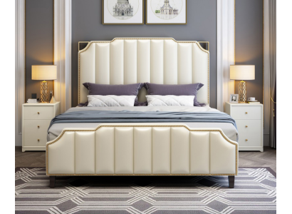 Bett Polster Design Luxus Doppel Hotel Betten Ehe 180x200cm Schlaf Zimmer