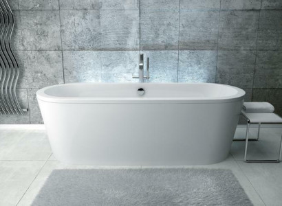 Ovale Wanne Acryl Exclusive Wannen Freistehende Design Neu Badezimmer