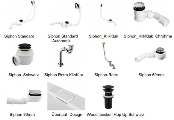 Exclusive freistehende Badewanne Acrylwanne Wanne Bad Wannen