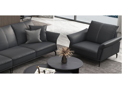 Sessel Relax Stoff Lounge Luxus Fernseh Club Sessel Polster Sitzer Design Couch