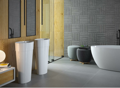 Modernes Design Waschbecken Acryl Bad Freistehender Waschtisch