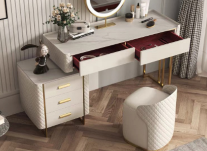 Schminktisch Wandpiegel Friseur Kommode Konsolen Tische Schlafzimmer