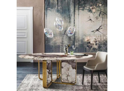 Stein Esstische Runden Tische Design Tisch Rund Möbel Esszimmer Modern Neu