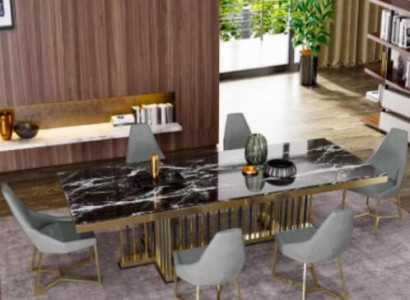 Möbel Tisch Tische Esszimmer Design Küche Luxus Moderner Marmor Esstisch 90x160