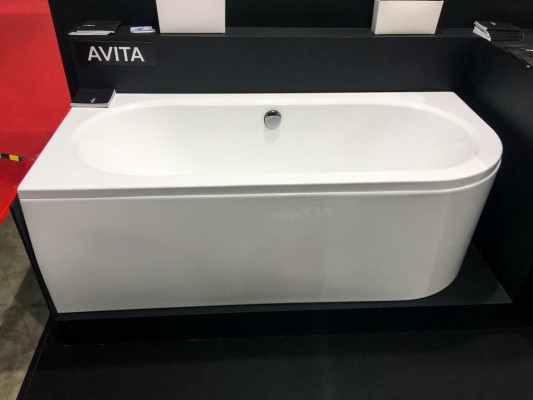 Badezimmer Unförmige Eck Badewannen Wannen Weiß Eckwanne