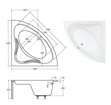 Badewanne Wanne Eck Design Eckbadewanne Schürze Ablauf Silikon